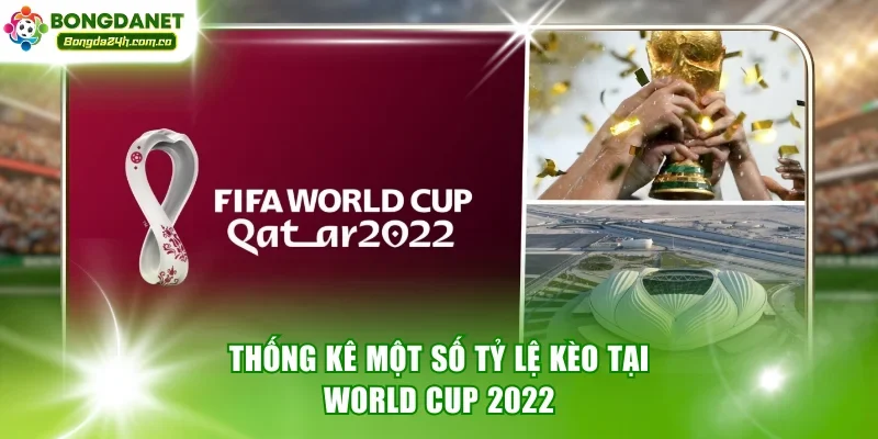 Thống kê một số tỷ lệ kèo tại World Cup 2022